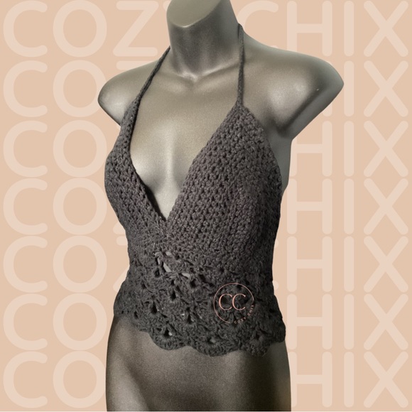 Lullaby: Handmade Crochet Bralette Top - Picture 1 of 2